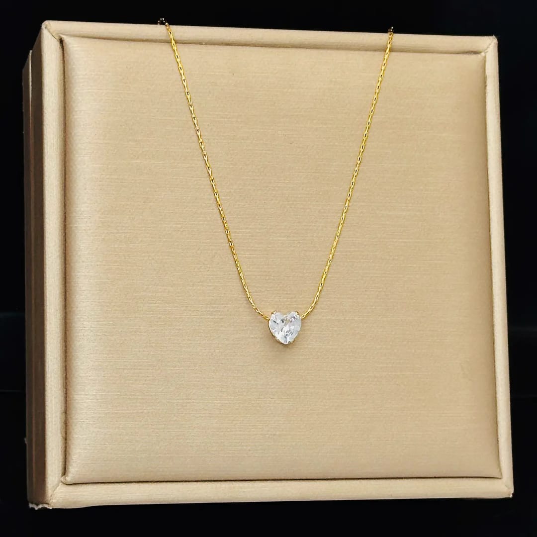 Mini Solitaire Necklace