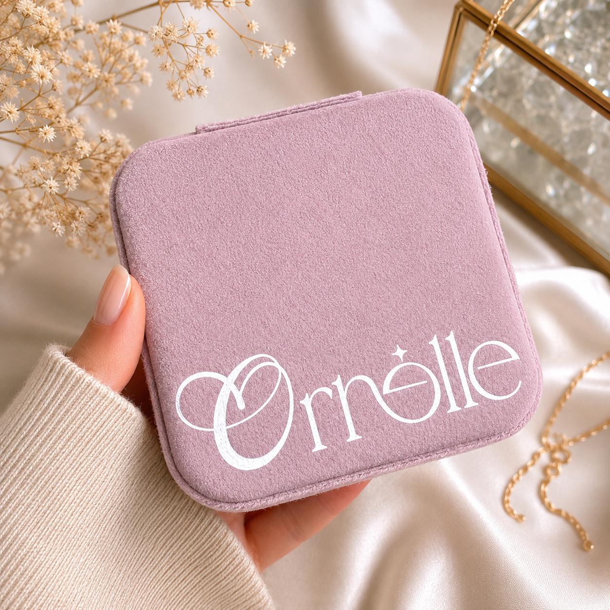Baby Pink Jewelry Organizer