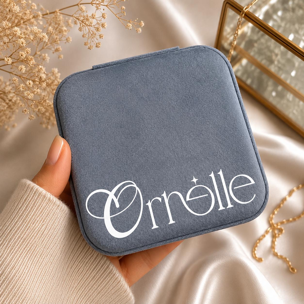 Gray Jewelry Organizer