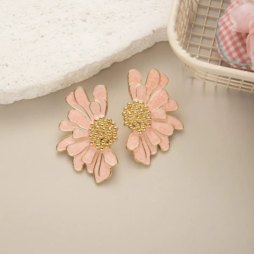 Sunflower Stud Earrings