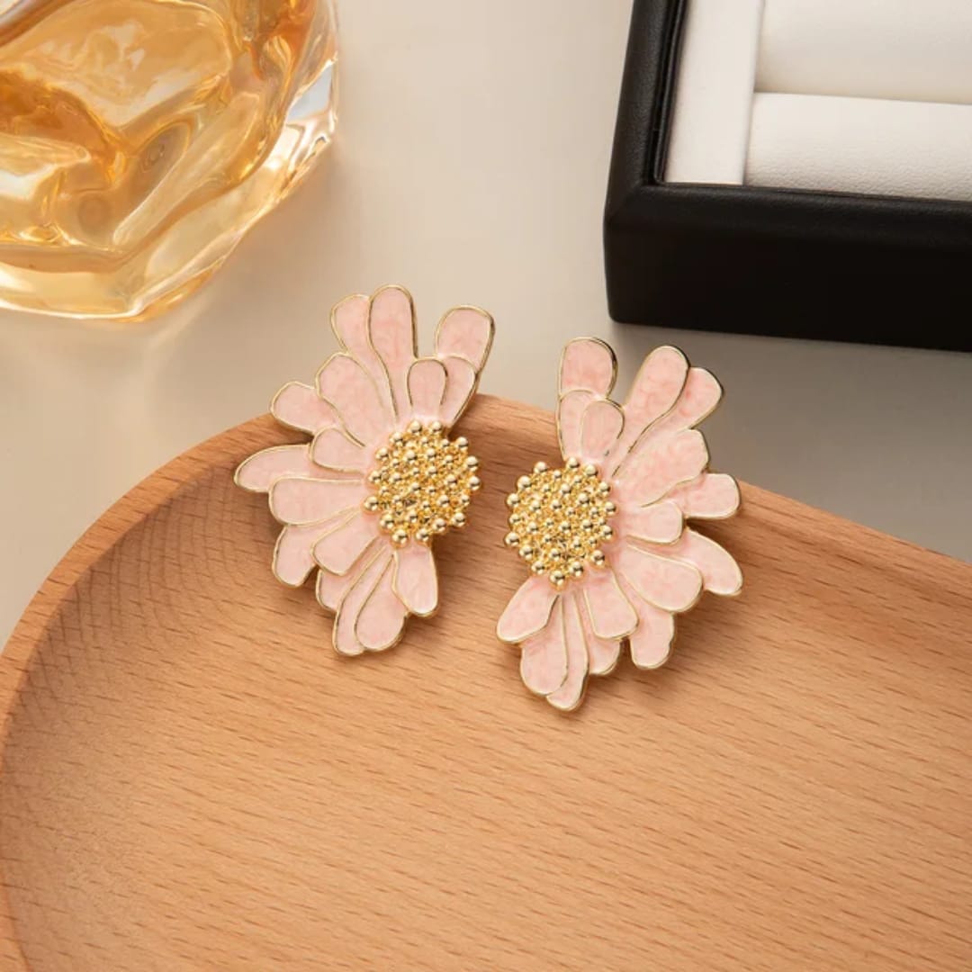 Sunflower Stud Earrings