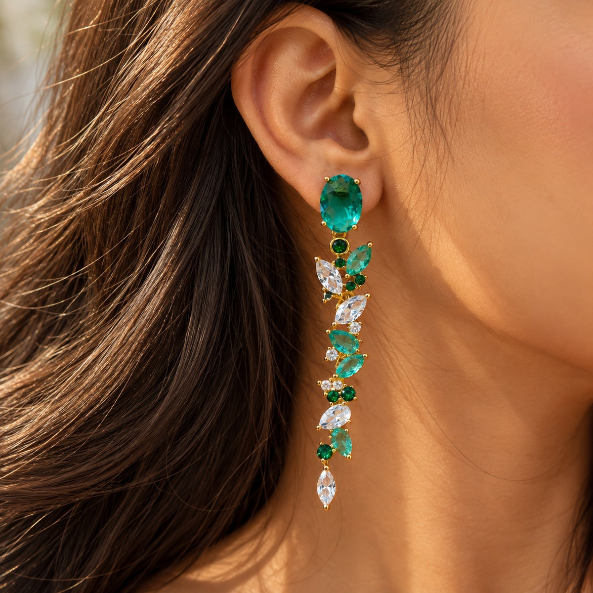 Marquise Dangle Earrings