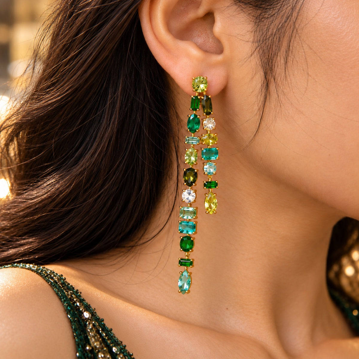 Long Crystal Dangles