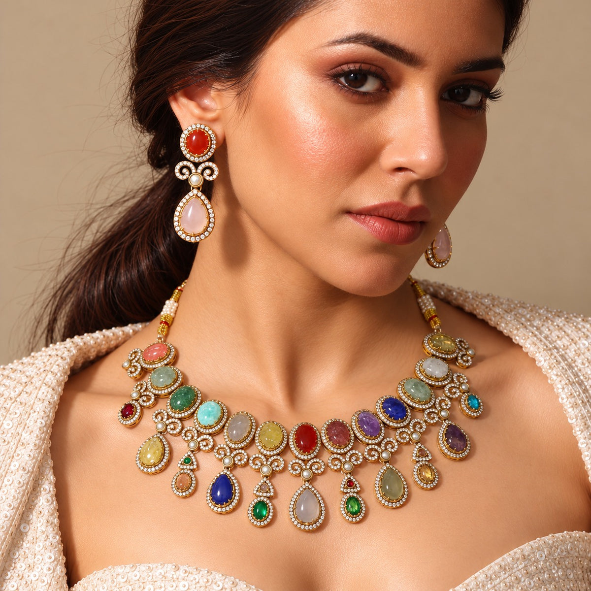 Sabyasachi Inspired Necklace Set