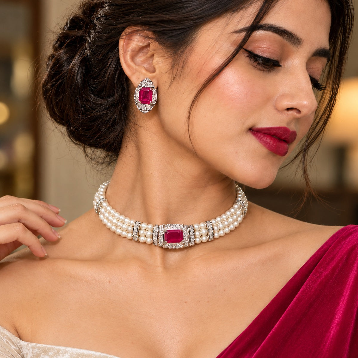 Layered Pearl Set