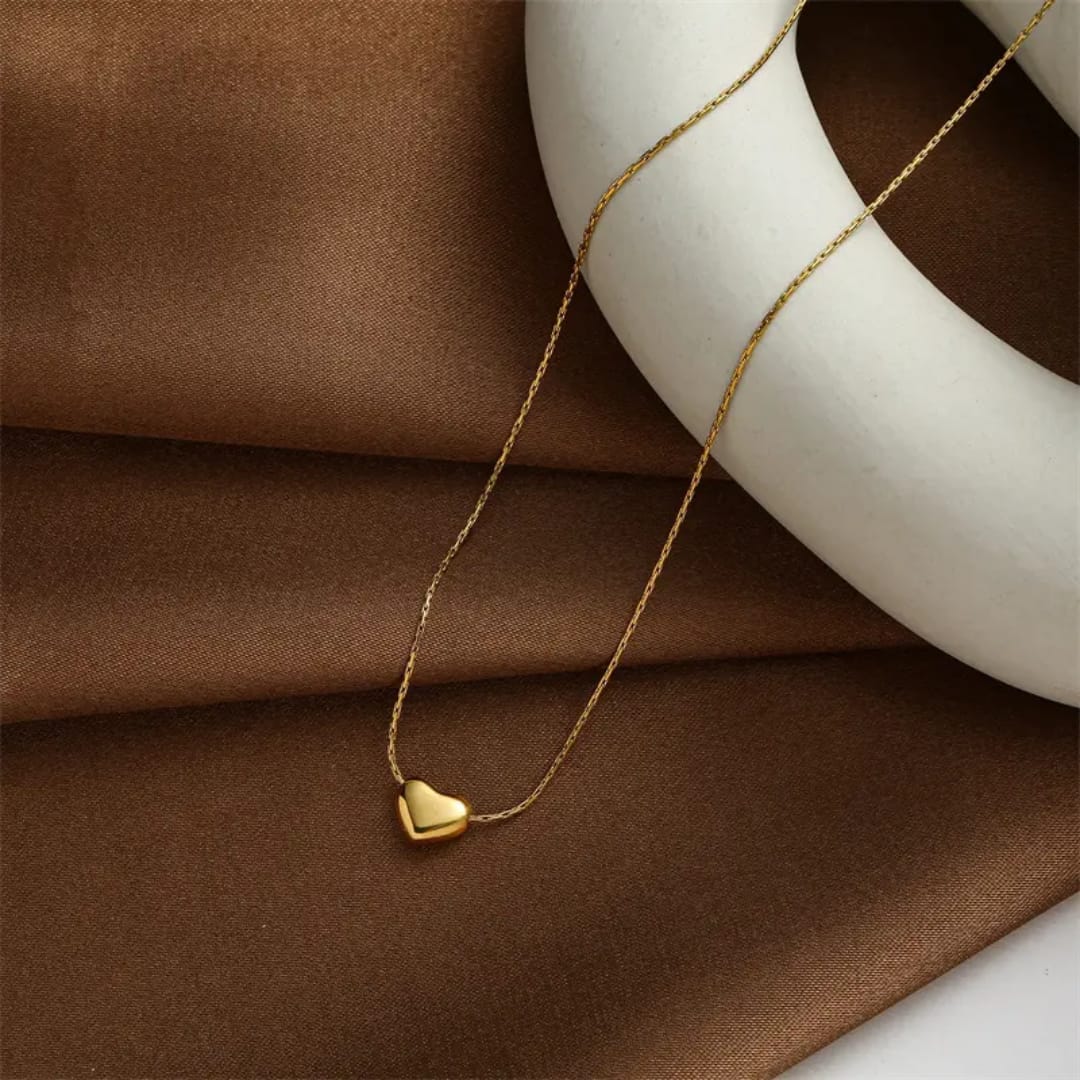 Gold Heart Necklace