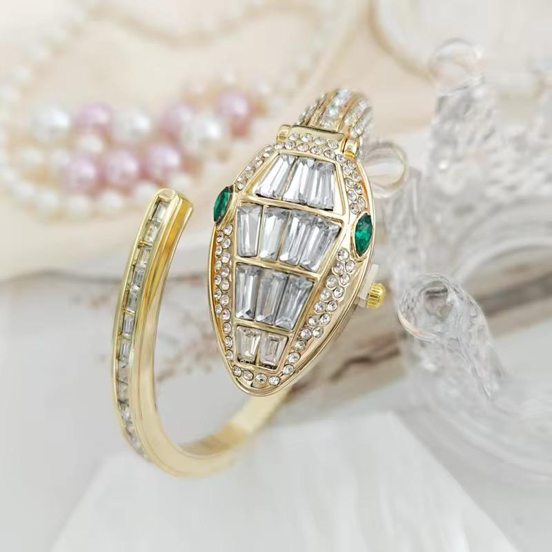 Silver Snake Style Watch