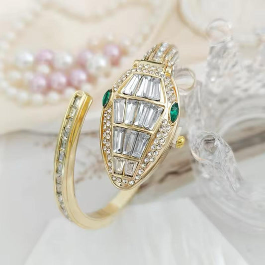 Silver Snake Style Watch