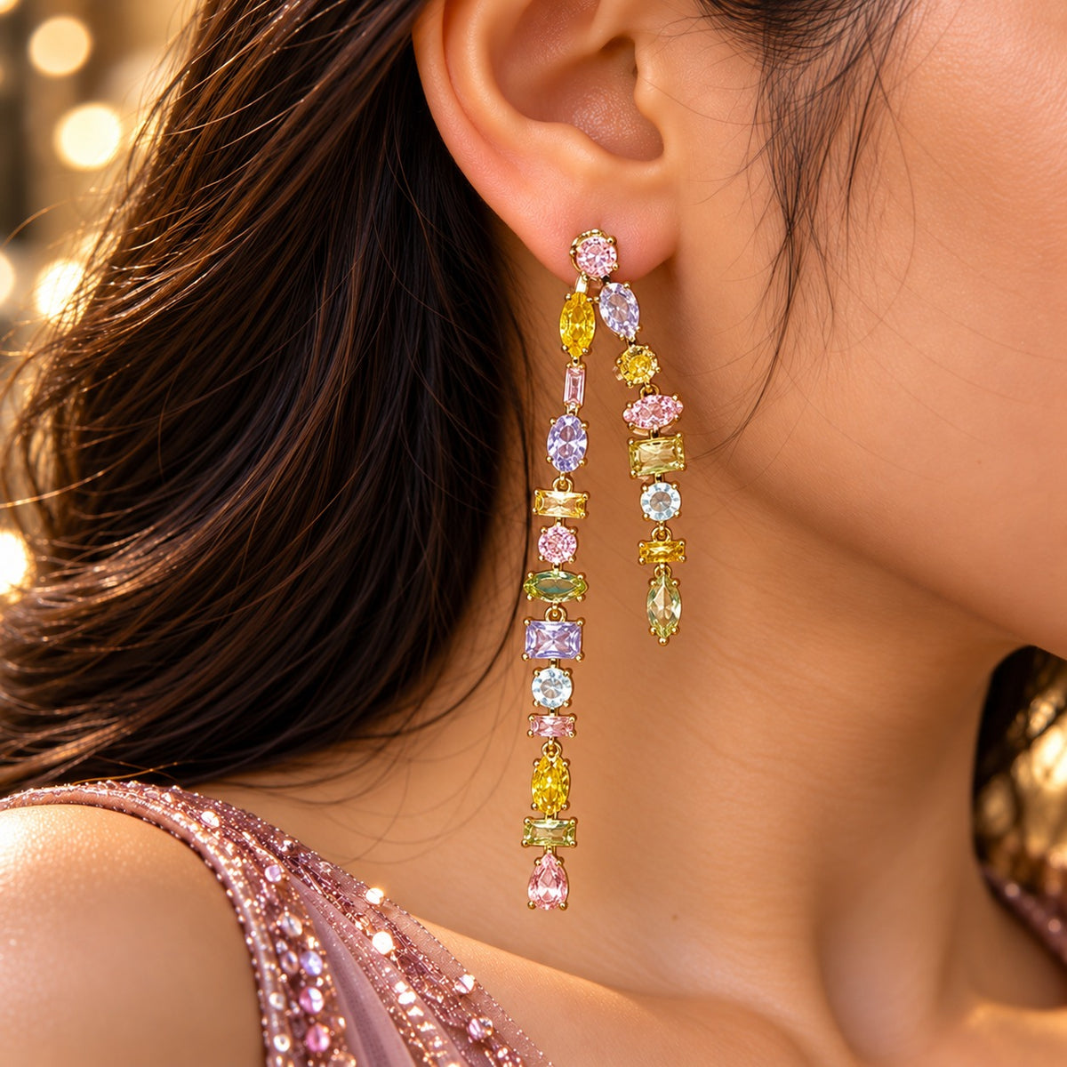 Long Crystal Dangles