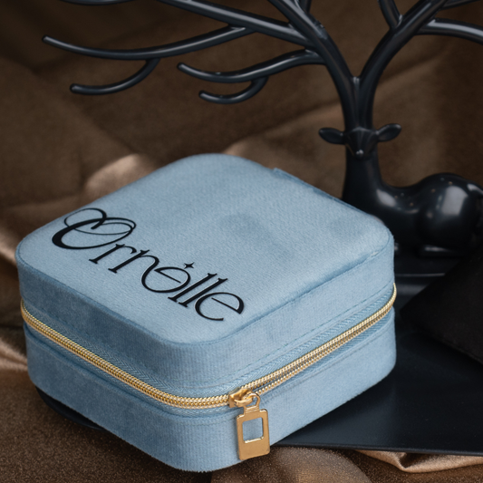 Greyish Blue Jewelry Organizer