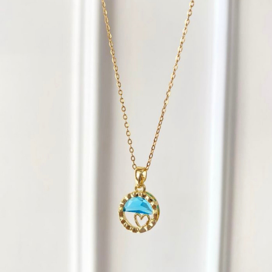 Water Pendant Necklace - N18